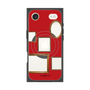 プレミアムスクエアケース with MagSafe［ Photo Frames - Red ］