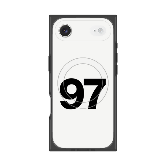 プレミアムスクエアケース with MagSafe［ No.97 - White ］