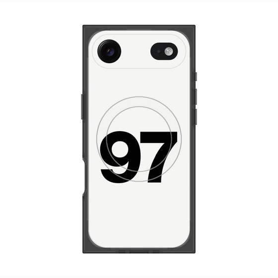プレミアムスクエアケース with MagSafe［ No.97 - White ］