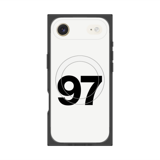 プレミアムスクエアケース with MagSafe［ No.97 - White ］