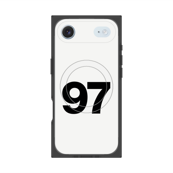 プレミアムスクエアケース with MagSafe［ No.97 - White ］