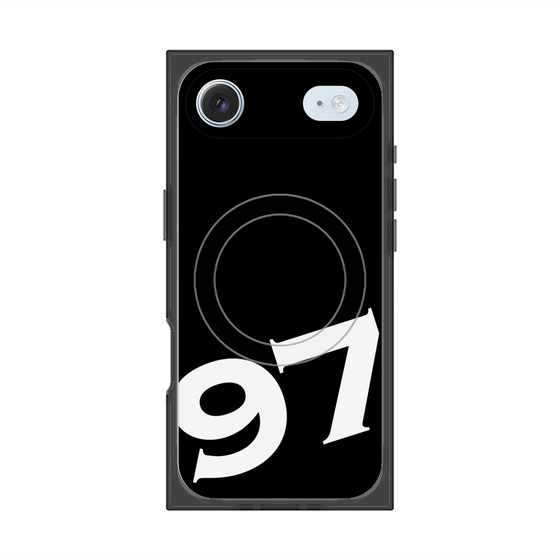 プレミアムスクエアケース with MagSafe［ No.97 - Black ］