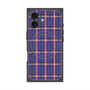 プレミアムスクエアケース with MagSafe［ Tartan Check - Purple ］