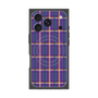 プレミアムスクエアケース with MagSafe［ Tartan Check - Purple ］