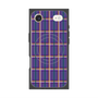 プレミアムスクエアケース with MagSafe［ Tartan Check - Purple ］