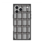 プレミアムスクエアケース with MagSafe［ Tartan Check - Gray ］