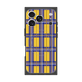 プレミアムスクエアケース with MagSafe［ Tartan Check - Yellow ］