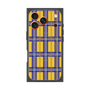 プレミアムスクエアケース with MagSafe［ Tartan Check - Yellow ］