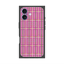 プレミアムスクエアケース with MagSafe［ Tartan Check - Pink ］