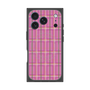 プレミアムスクエアケース with MagSafe［ Tartan Check - Pink ］