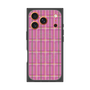 プレミアムスクエアケース with MagSafe［ Tartan Check - Pink ］