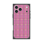 プレミアムスクエアケース with MagSafe［ Tartan Check - Pink ］