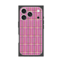プレミアムスクエアケース with MagSafe［ Tartan Check - Pink ］