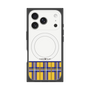 プレミアムスクエアケース with MagSafe［ CASEPLAY Tartan Check - Yellow ］