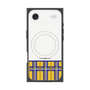 プレミアムスクエアケース with MagSafe［ CASEPLAY Tartan Check - Yellow ］