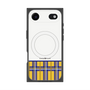 プレミアムスクエアケース with MagSafe［ CASEPLAY Tartan Check - Yellow ］