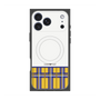プレミアムスクエアケース with MagSafe［ CASEPLAY Tartan Check - Yellow ］