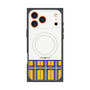 プレミアムスクエアケース with MagSafe［ CASEPLAY Tartan Check - Yellow ］