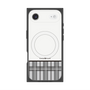 プレミアムスクエアケース with MagSafe［ CASEPLAY Tartan Check - Gray ］