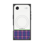 プレミアムスクエアケース with MagSafe［ CASEPLAY Tartan Check - Purple ］