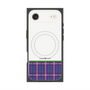 プレミアムスクエアケース with MagSafe［ CASEPLAY Tartan Check - Purple ］
