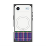 プレミアムスクエアケース with MagSafe［ CASEPLAY Tartan Check - Purple ］