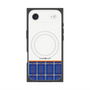 プレミアムスクエアケース with MagSafe［ CASEPLAY Tartan Check - Blue ］