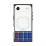 プレミアムスクエアケース with MagSafe［ CASEPLAY Tartan Check - Blue ］