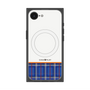 プレミアムスクエアケース with MagSafe［ CASEPLAY Tartan Check - Blue ］