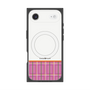 プレミアムスクエアケース with MagSafe［ CASEPLAY Tartan Check - Pink ］