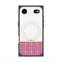 プレミアムスクエアケース with MagSafe［ CASEPLAY Tartan Check - Pink ］