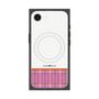 プレミアムスクエアケース with MagSafe［ CASEPLAY Tartan Check - Pink ］