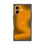 プレミアムスクエアケース with MagSafe［ CASEPLAY Winding Pattern - Orange ］