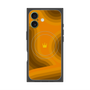 プレミアムスクエアケース with MagSafe［ CASEPLAY Winding Pattern - Orange ］