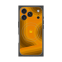 プレミアムスクエアケース with MagSafe［ CASEPLAY Winding Pattern - Orange ］