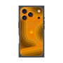 プレミアムスクエアケース with MagSafe［ CASEPLAY Winding Pattern - Orange ］