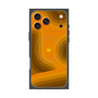 プレミアムスクエアケース with MagSafe［ CASEPLAY Winding Pattern - Orange ］