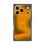 プレミアムスクエアケース with MagSafe［ CASEPLAY Winding Pattern - Orange ］