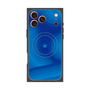 プレミアムスクエアケース with MagSafe［ CASEPLAY Winding Pattern - Blue ］
