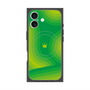 プレミアムスクエアケース with MagSafe［ CASEPLAY Winding Pattern - Green ］