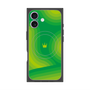 プレミアムスクエアケース with MagSafe［ CASEPLAY Winding Pattern - Green ］