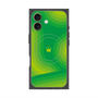 プレミアムスクエアケース with MagSafe［ CASEPLAY Winding Pattern - Green ］