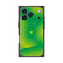 プレミアムスクエアケース with MagSafe［ CASEPLAY Winding Pattern - Green ］