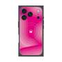 プレミアムスクエアケース with MagSafe［ CASEPLAY Winding Pattern - Pink ］