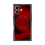 プレミアムスクエアケース with MagSafe［ CASEPLAY Winding Pattern - Red ］