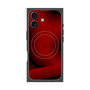 プレミアムスクエアケース with MagSafe［ CASEPLAY Winding Pattern - Red ］