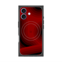 プレミアムスクエアケース with MagSafe［ CASEPLAY Winding Pattern - Red ］
