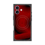 プレミアムスクエアケース with MagSafe［ CASEPLAY Winding Pattern - Red ］
