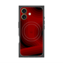 プレミアムスクエアケース with MagSafe［ CASEPLAY Winding Pattern - Red ］