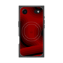 プレミアムスクエアケース with MagSafe［ CASEPLAY Winding Pattern - Red ］
